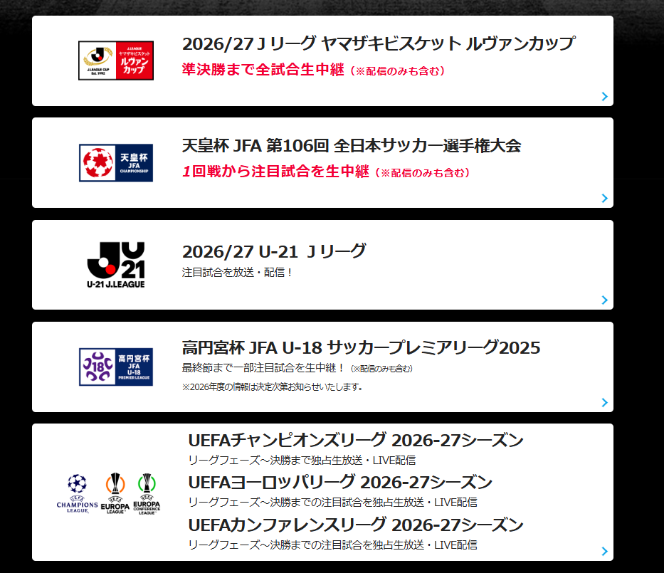 スカパーサッカーセット