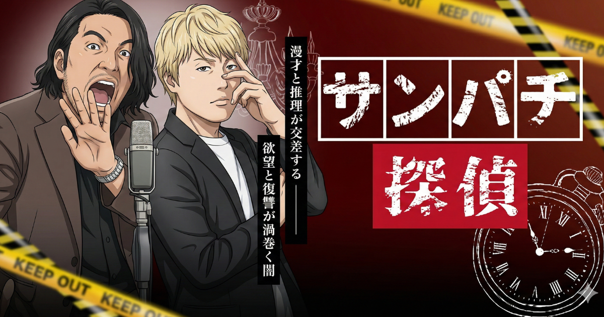 サンパチ探偵ショートドラマ無料配信視聴方法・どこで見れる？